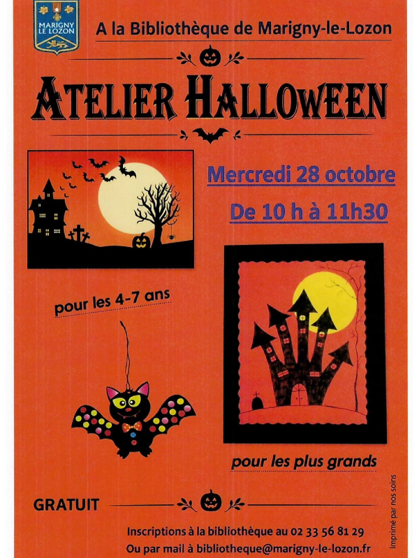 Atelier Halloween