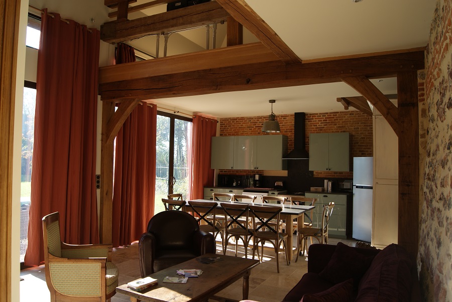 Cuisine et salon