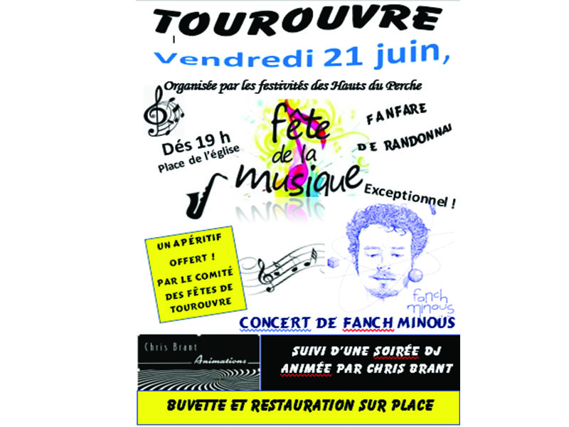 Fête de la musique Tourouvre 800 x 600 ©ComitédesfêtesTourouvre/FestivitésduHautPerche Fête de la musique Tourouvre 800 x 600