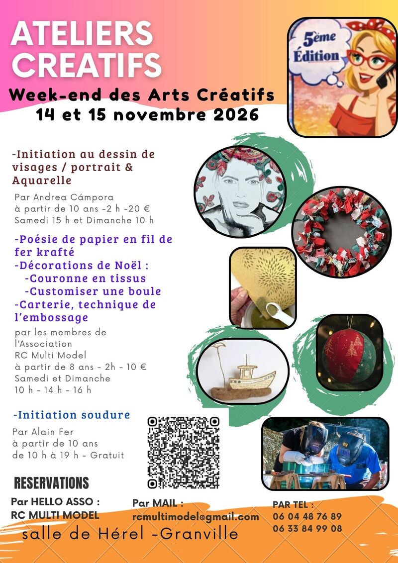 5e edition du Week-end des Arts créatifs