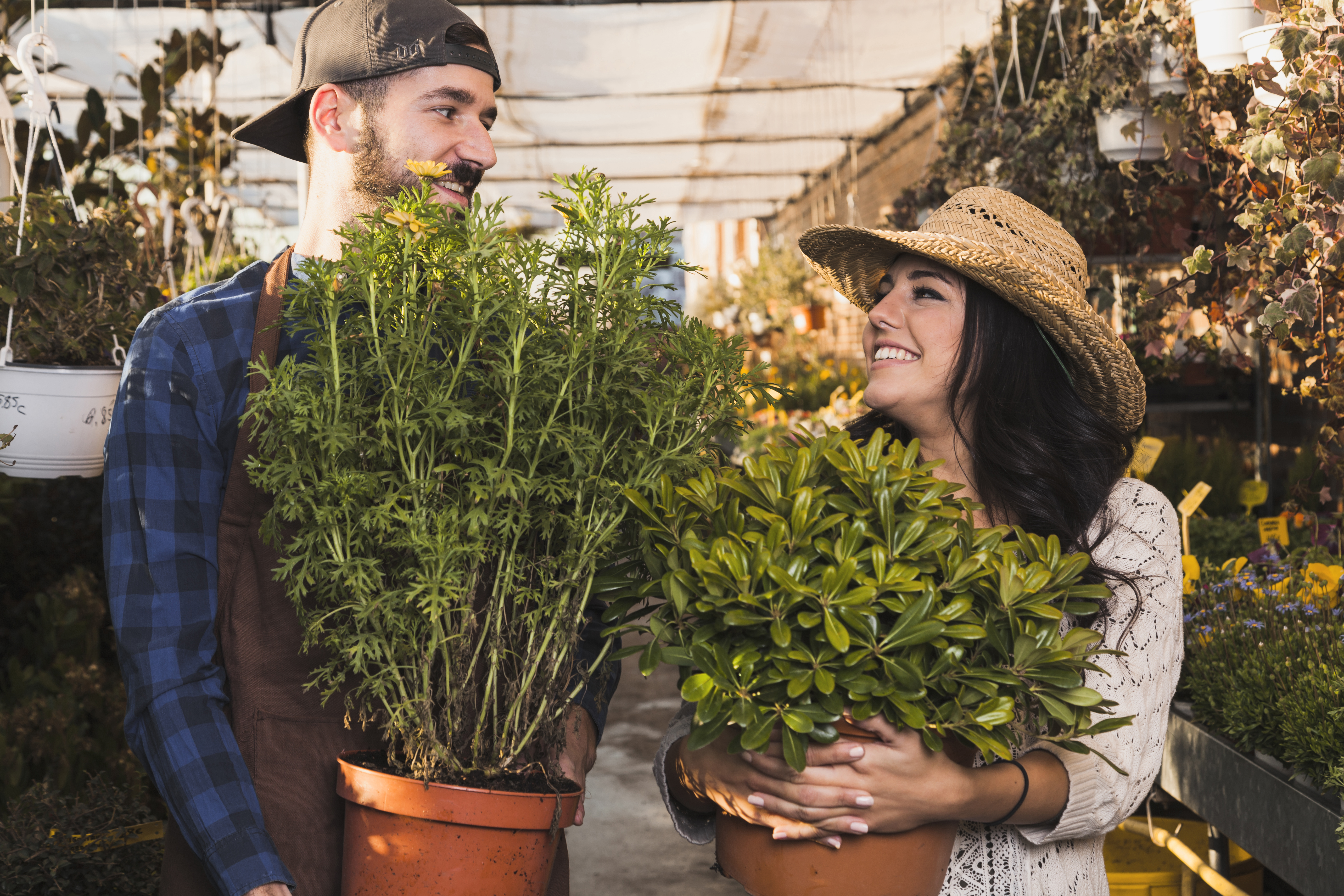 Foire aux plantes (freepik)