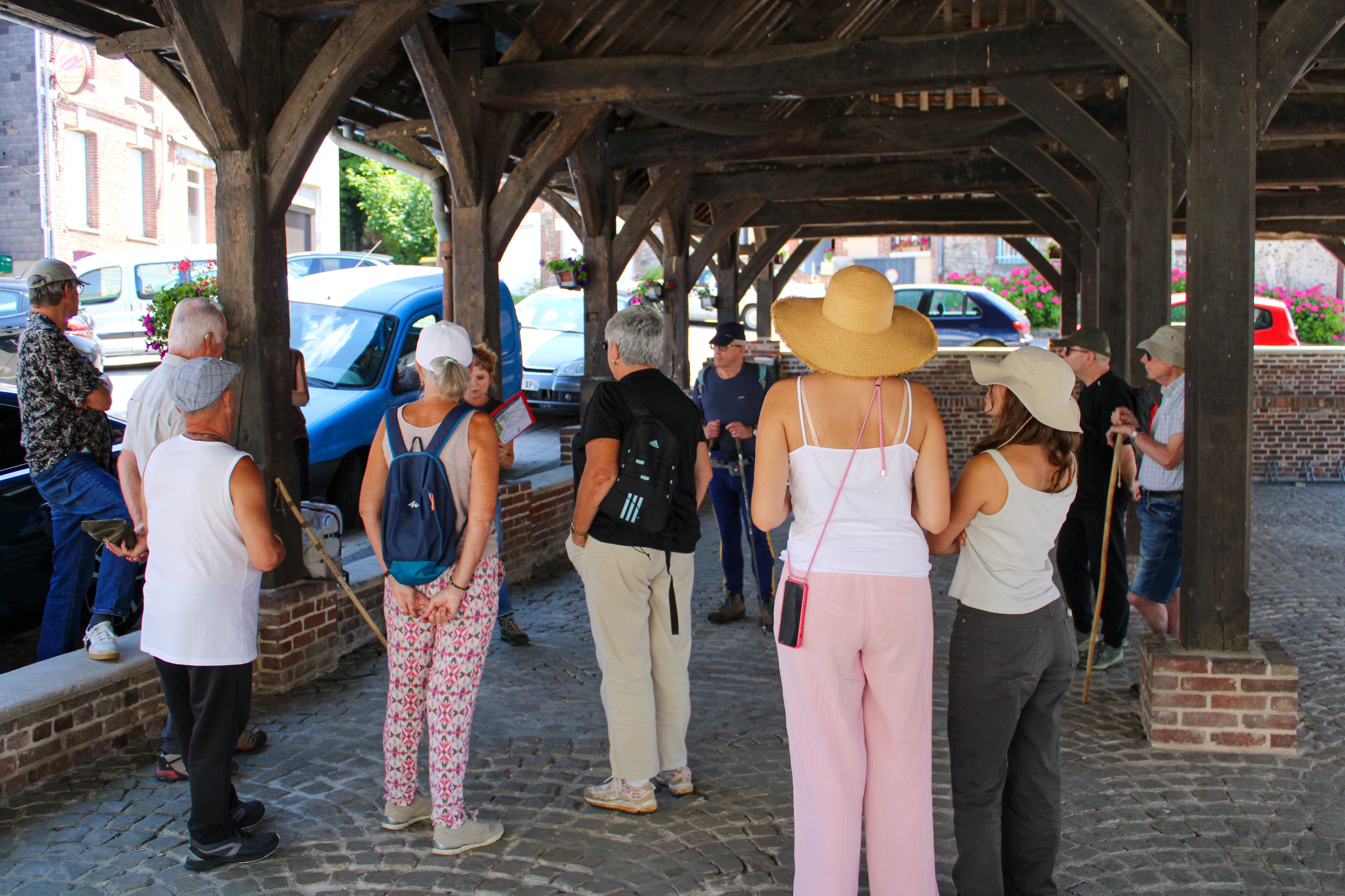 Visite de la commune de Gaillefontaine 