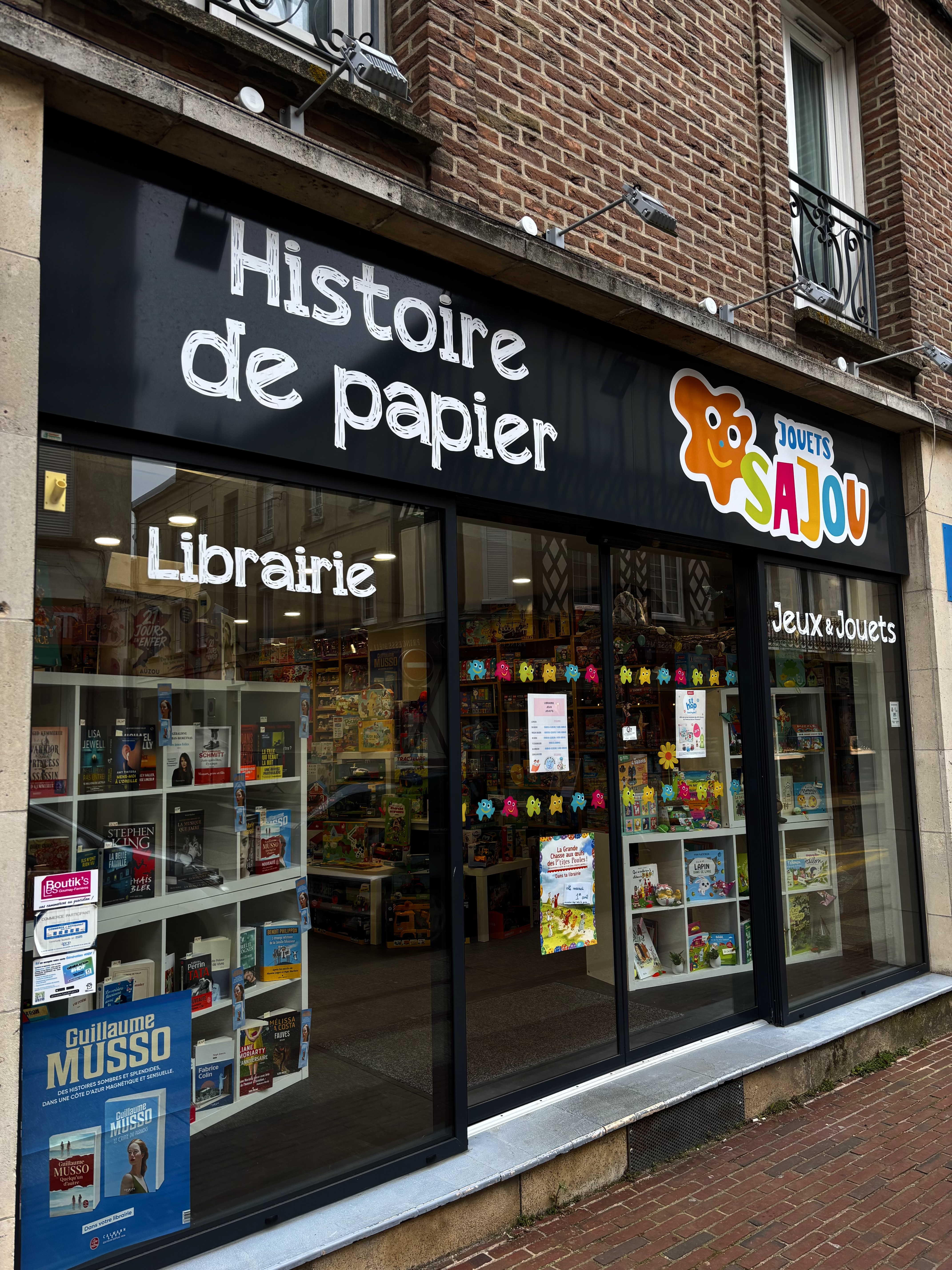 Librairie Histoire de Papier Jouets Sajou