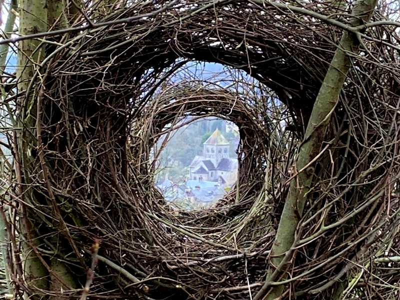 ©Ville de Domfront en Poiraie Jardins créatifs et éphémères - Domfront