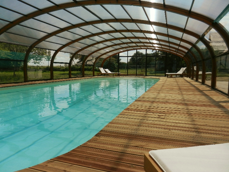Le Gite du Goubelin 15 - Piscine sun