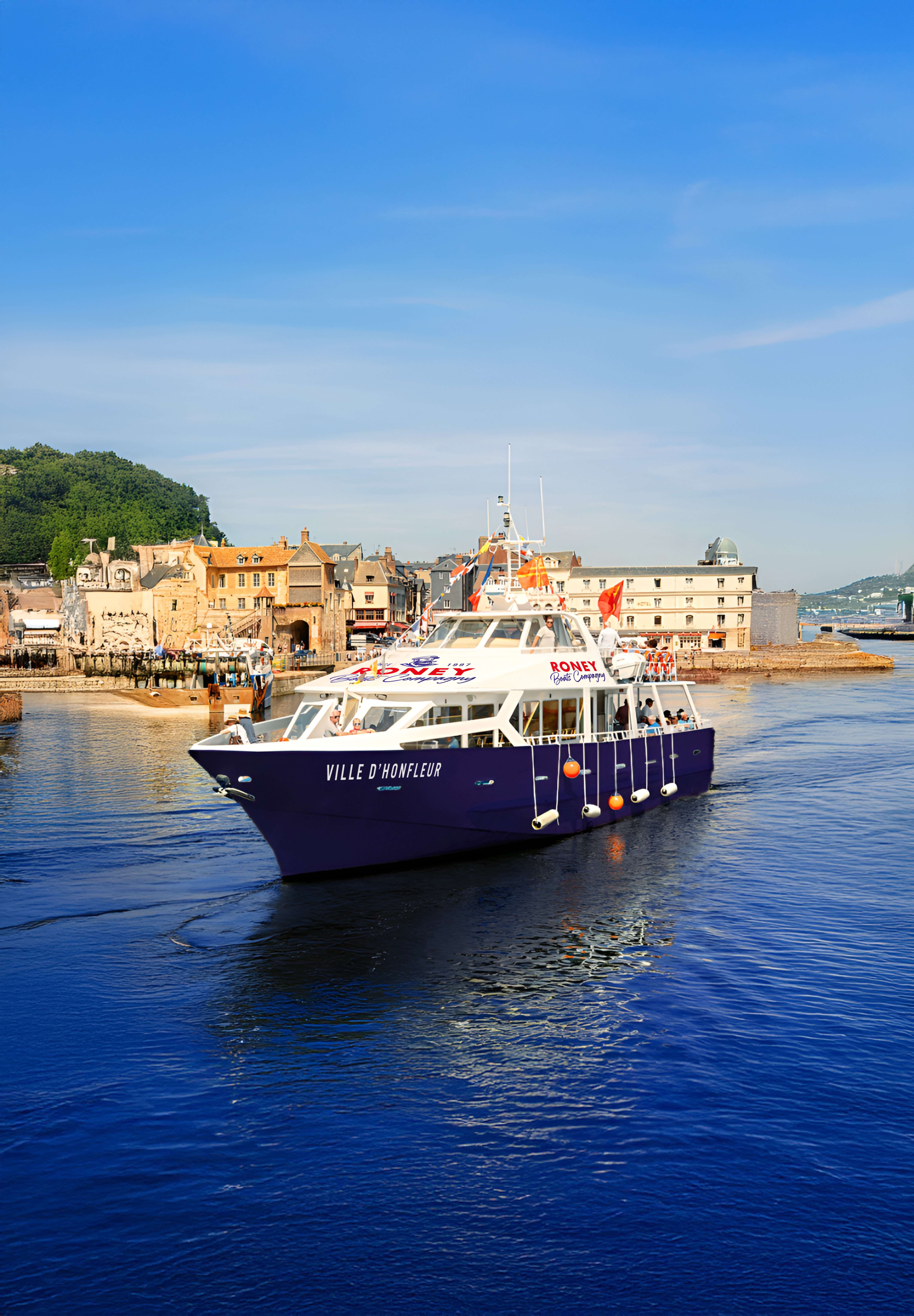 Le Ville d'Honfleur et la Lieutenance - ©Antoine Scognamiglio, Théo Valmy, Sébastien Grasser