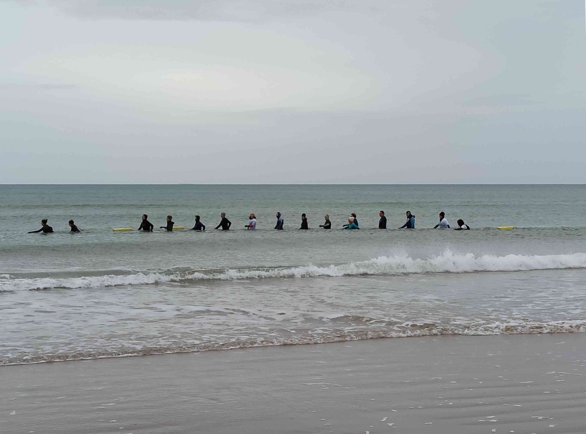 Longe côte à Omaha Beach