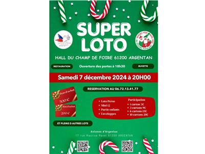 Grand Loto de Noël Le 7 déc 2024