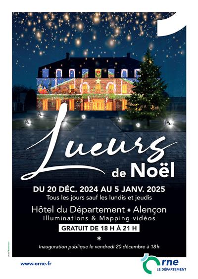 Lueurs de Noël Du 20/12/2024 au 5/1/2025