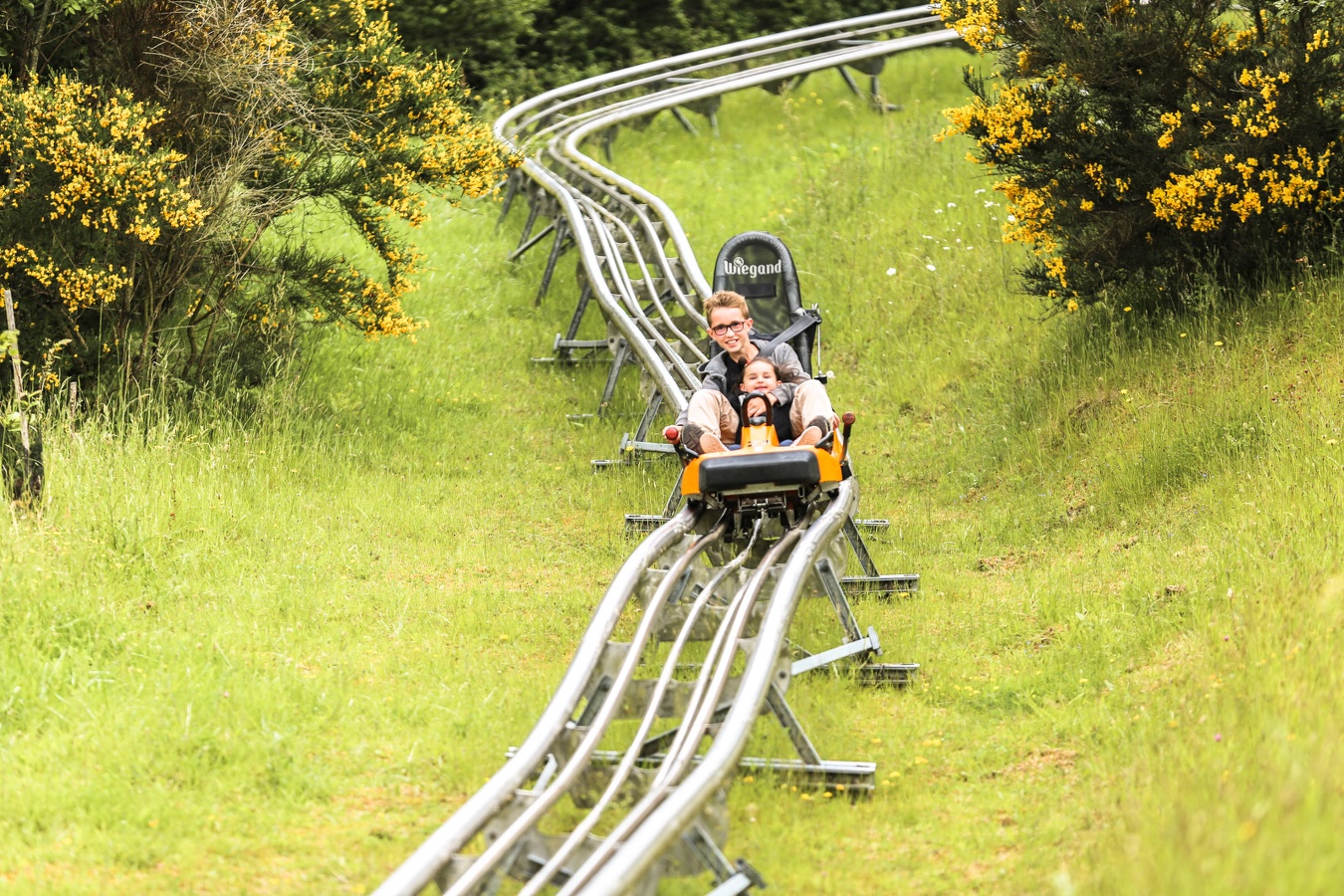 Luge sur rails - Normandie Luge au Viaduc de la Souleuvre
