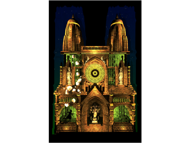 Mapping vidéo Flers 2018 flers agglo Mapping vidéo Flers 2018