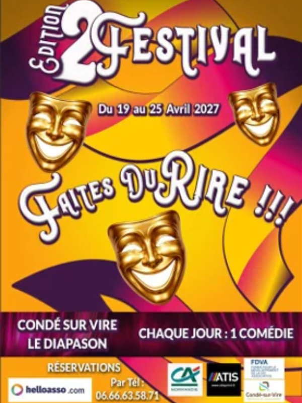 Faites du rire !!! Festival de théâtre