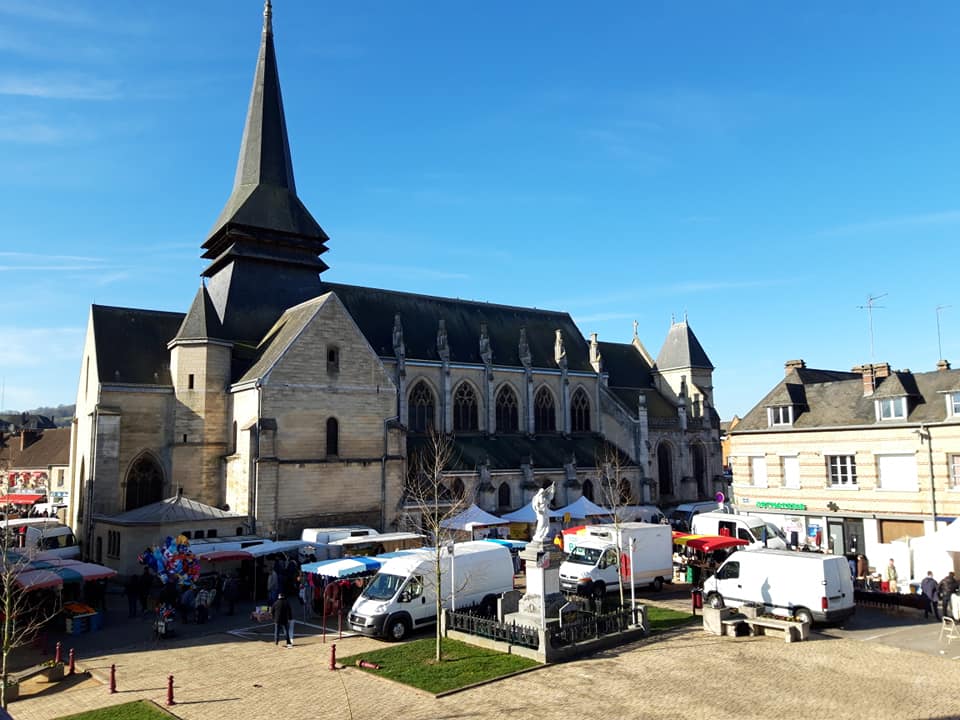 Marché Blangy - ©OTABB Marché Blangy