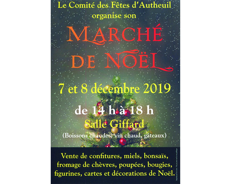 Marché de noel Auitheuil 800 x 600 ©ComitédesfêtesAutheuil Marché de noel Auitheuil 800 x 600