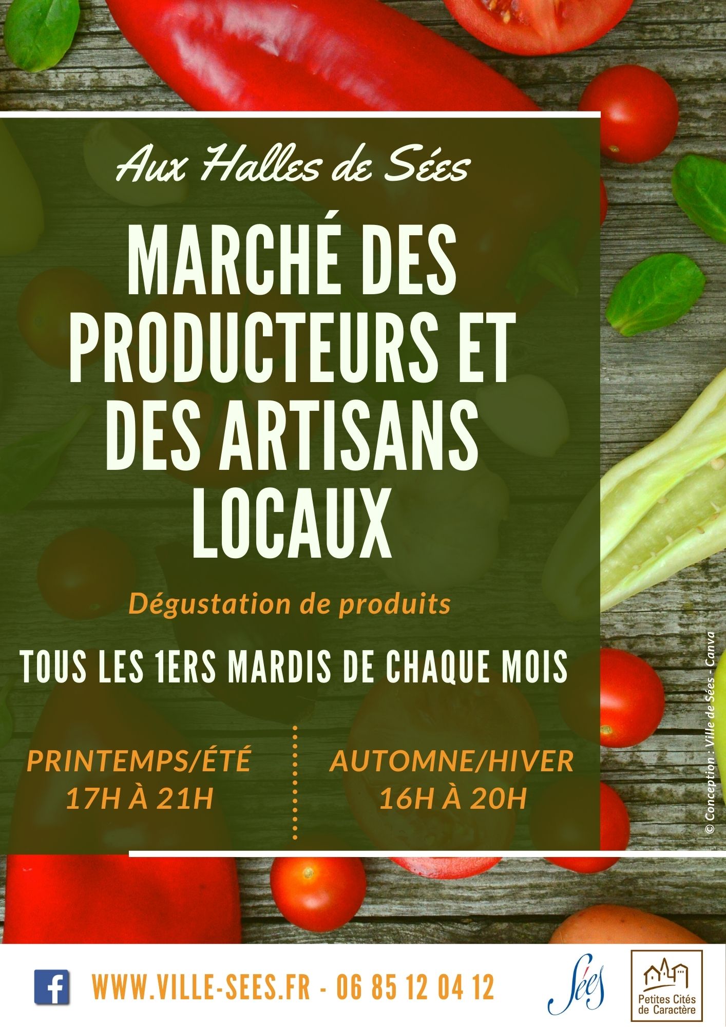 Marché des producteurs Mairie de Sées Marché des producteurs