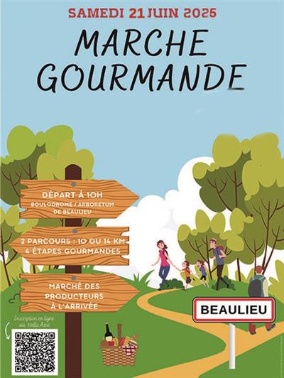 Marche gourmande Le 21 juin 2025