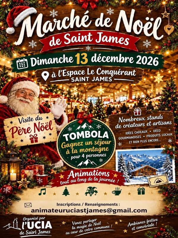 Photo de couverture - Marché de Noël  à Saint-James