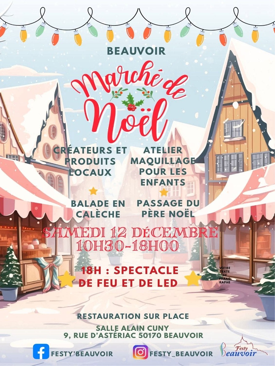 Photo de couverture - Marché de Noël