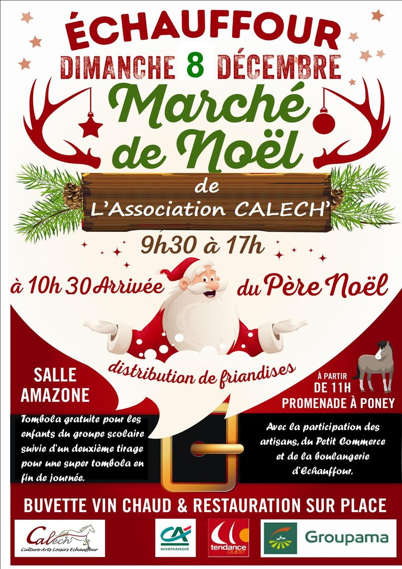 Marché de Noël Association Calech' Marché de Noël