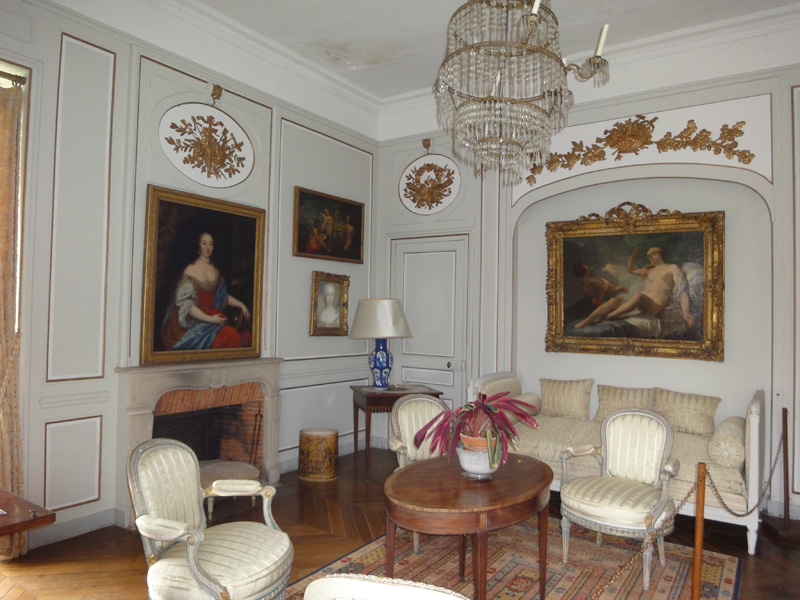 Château de Beaumesnil - chambre1 © L Maillard, Eure Tourisme
