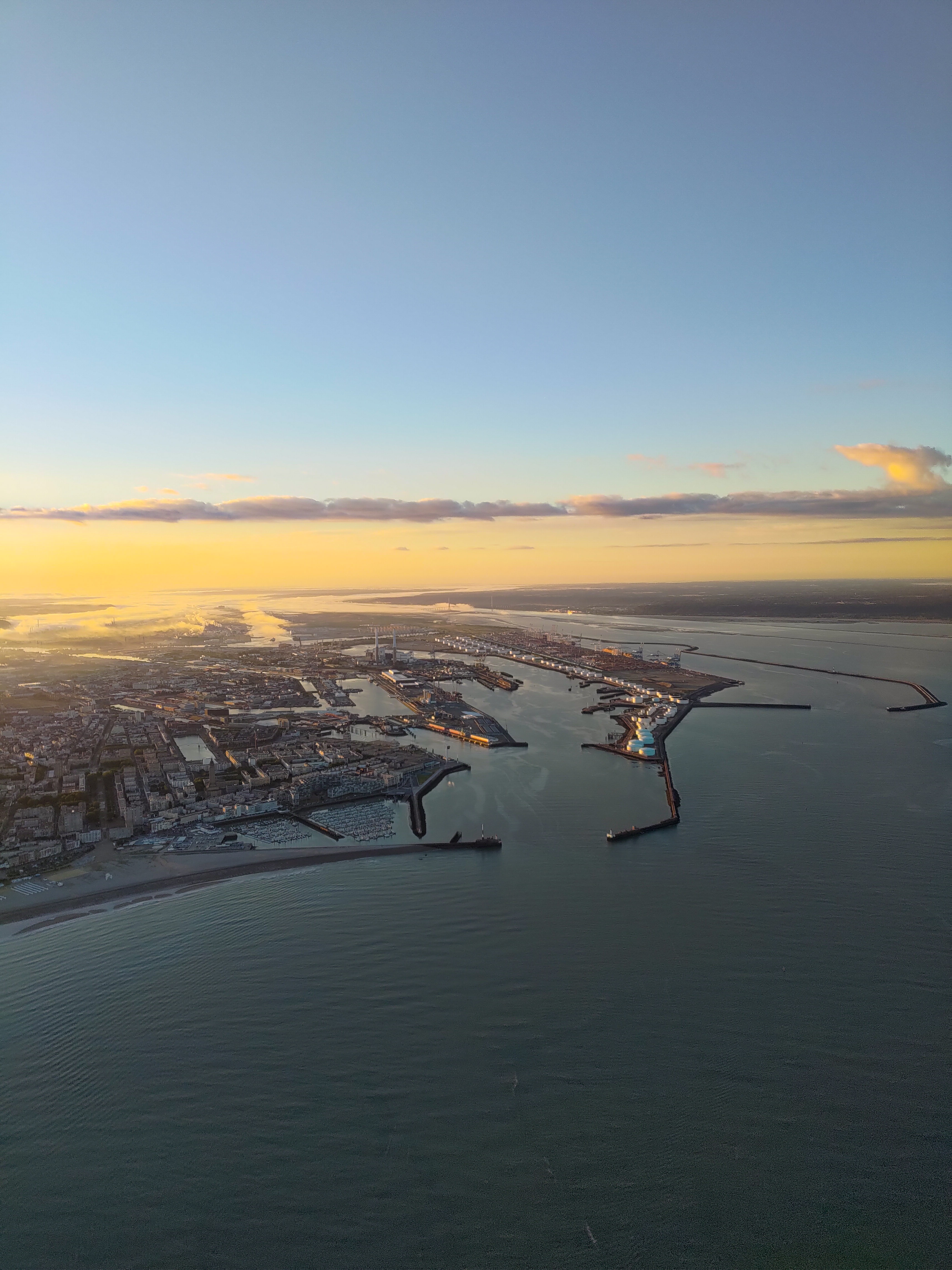 Le Havre vue du ciel