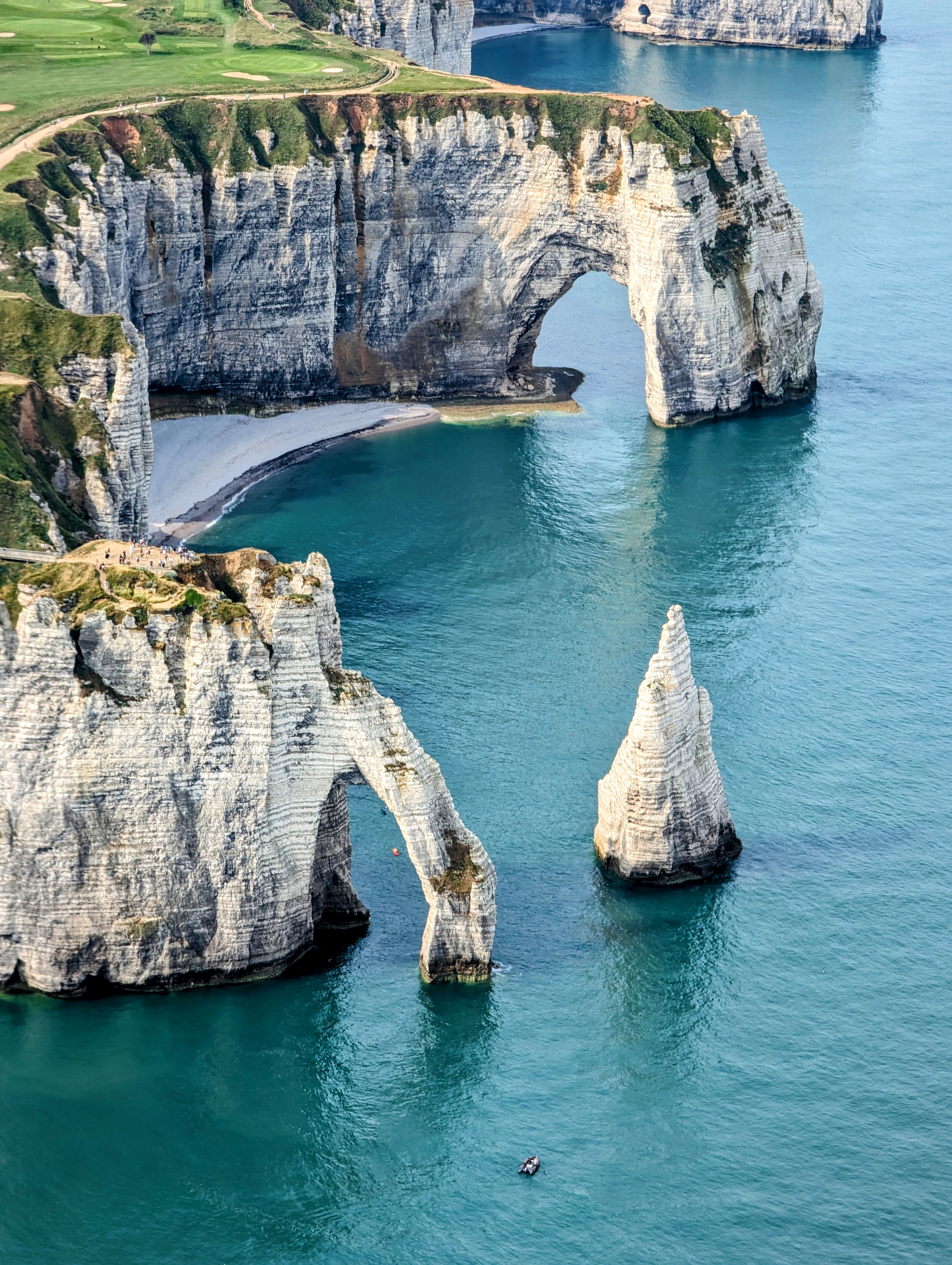 Etretat vue du ciel