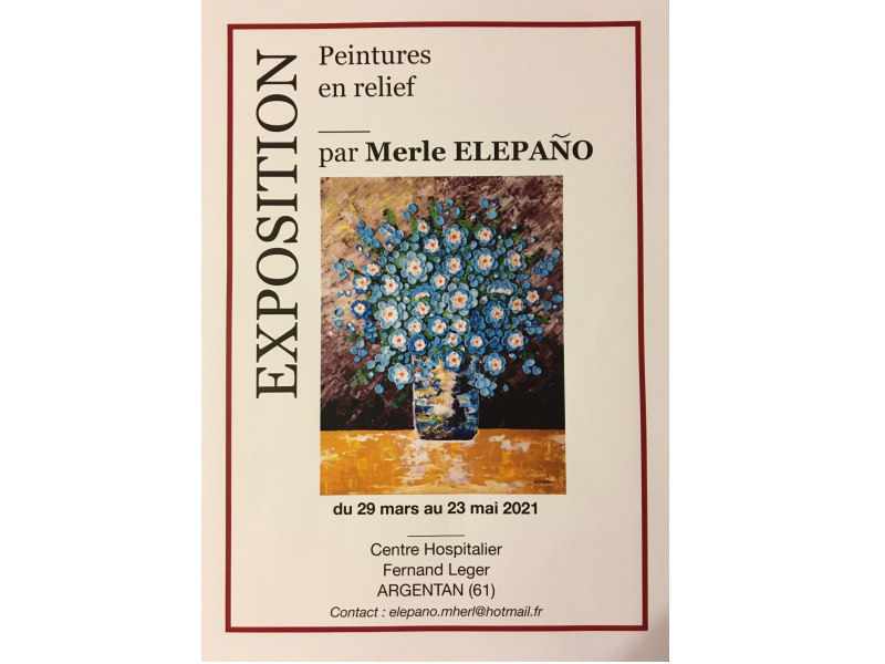 Peintures en relief Merle ELEPAÑO Peintures en relief