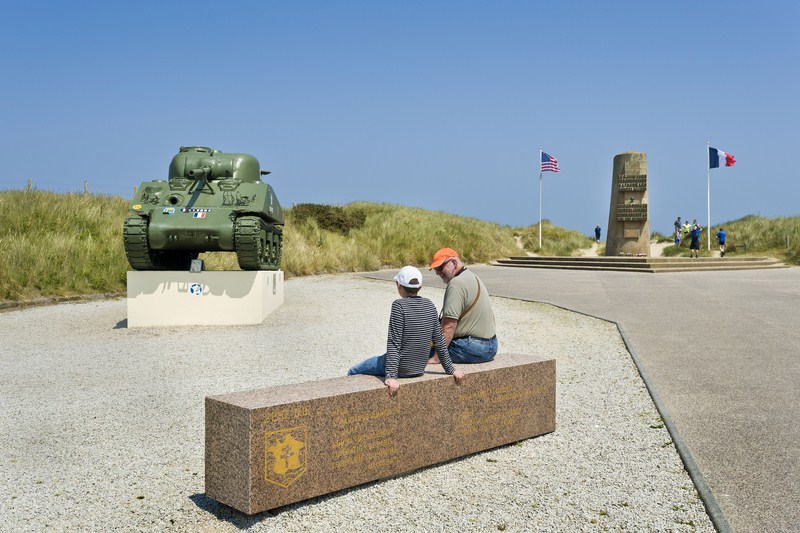 Utah Beach, entre mer et marais