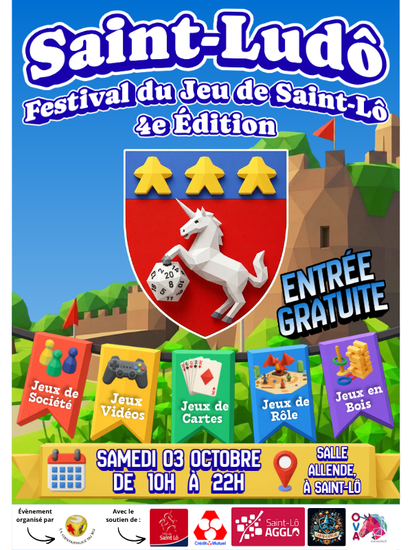 Saint-Ludô - Festival du Jeu - 4e édition