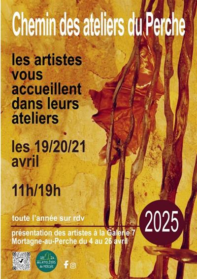 Chemin des ateliers du Perche - Patrick Nupert, peintre Du 19 au 21 fév 2025