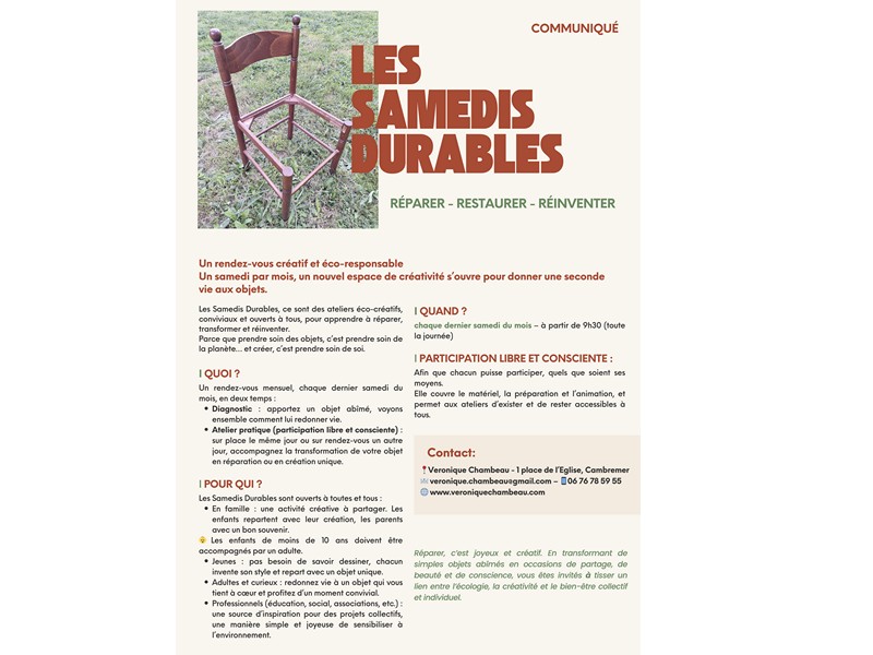 Les Samedis Durables : sensibilisation à l'Upcycling &  Papier Mâché, Cambremer - photo 7