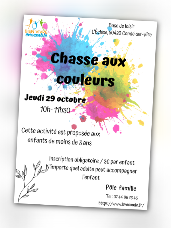 Atelier "Chasse aux couleurs"
