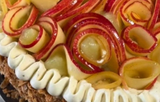 Atelier pâtisserie : Tarte aux pommes, caramel et vanille tonka