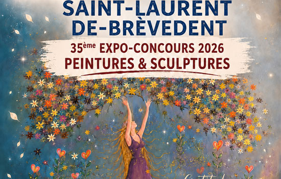 Expo-Concours de Peintures & Sculptures à Saint-Laurent-de-Brèvedent
