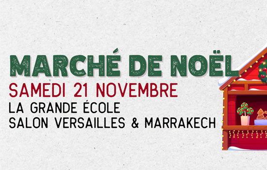 Marché de Noël à La Grande École