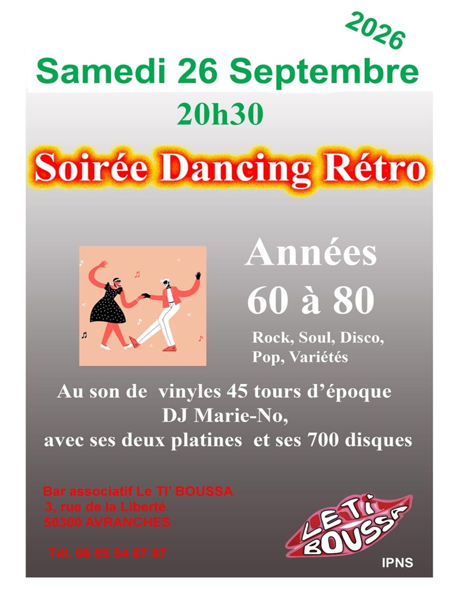 Soirée dancing rétro