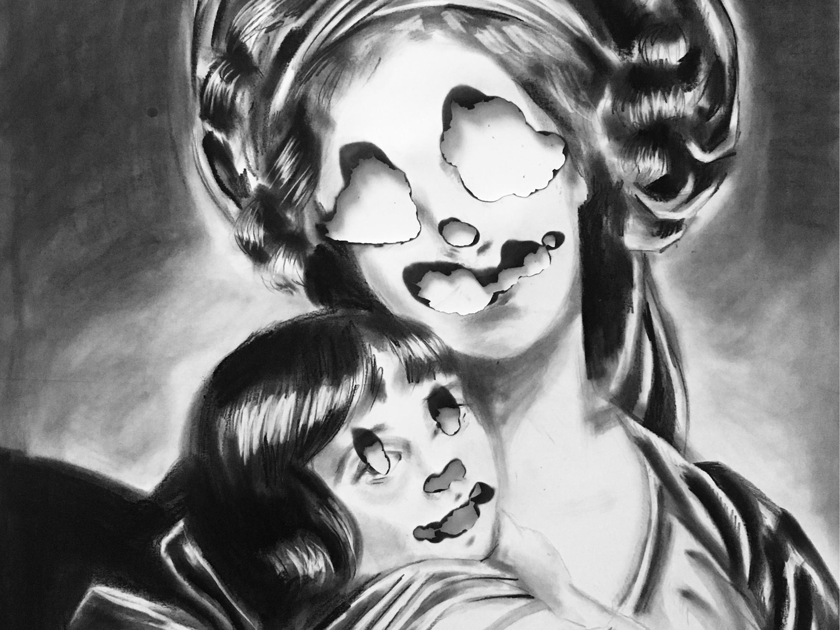 Vierge et l'enfant Emilie Breux Vierge et l'enfant