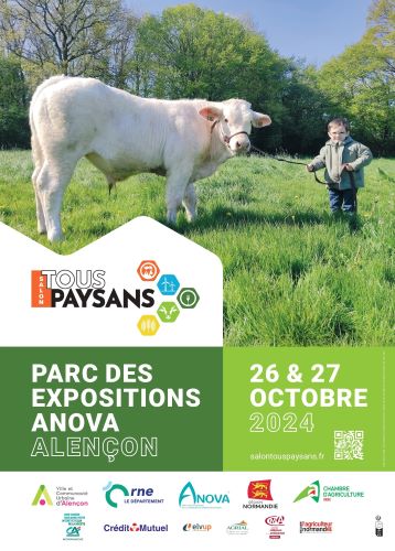 Salon Tous paysans Du 26 au 27 oct 2024