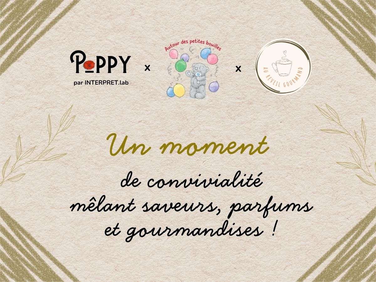 Un moment de convivialité mêlant saveurs, parfums et gourmandises !