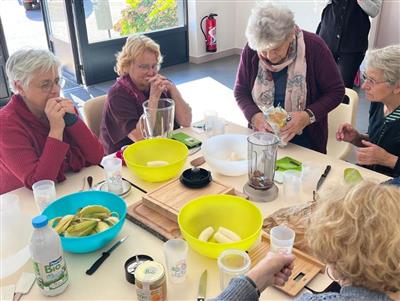 Atelier cuisine santé pour les seniors Le 29 janv 2025