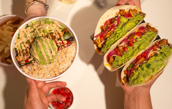 Vignette - Bowl et tacos - ©Nachos Le Havre