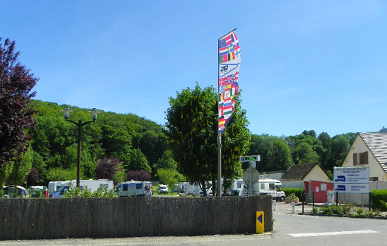 Aire de camping-cars - Etretat