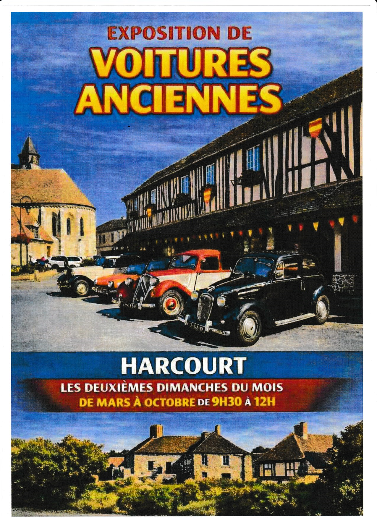 Voiture Anciennes - Harcourt