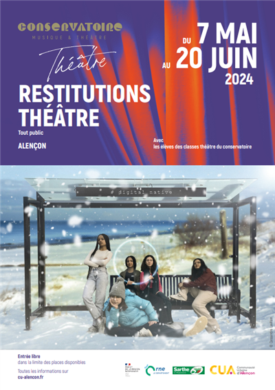 Restitutions Théâtre Du 7 au 20 juin 2024