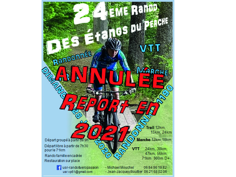 annulation Rando des étangs 2020 ©USRRandonnai annulation Rando des étangs 2020