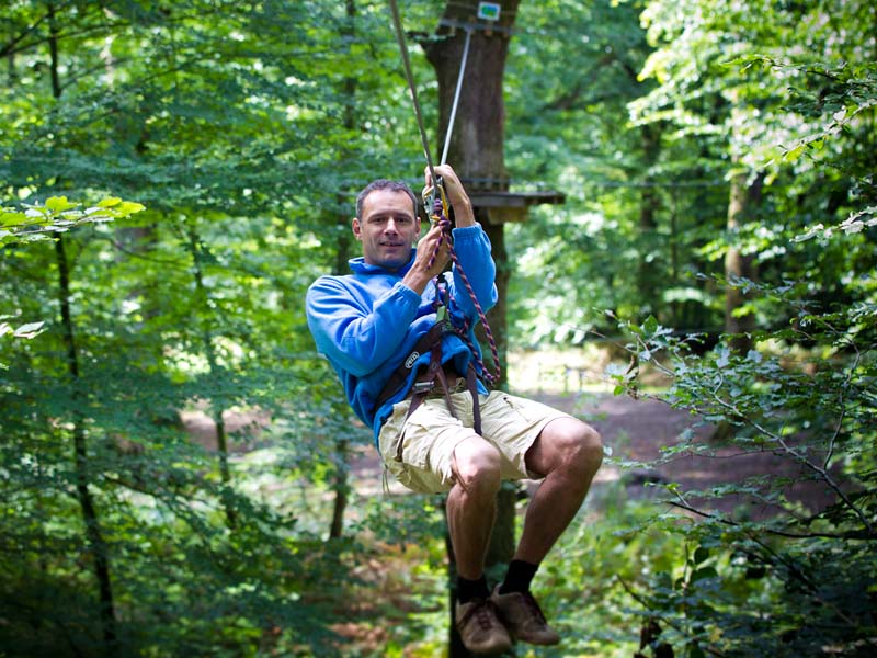 ©Grand Domaine Bagnoles Parcours accrobranches - Bagnoles de l'Orne