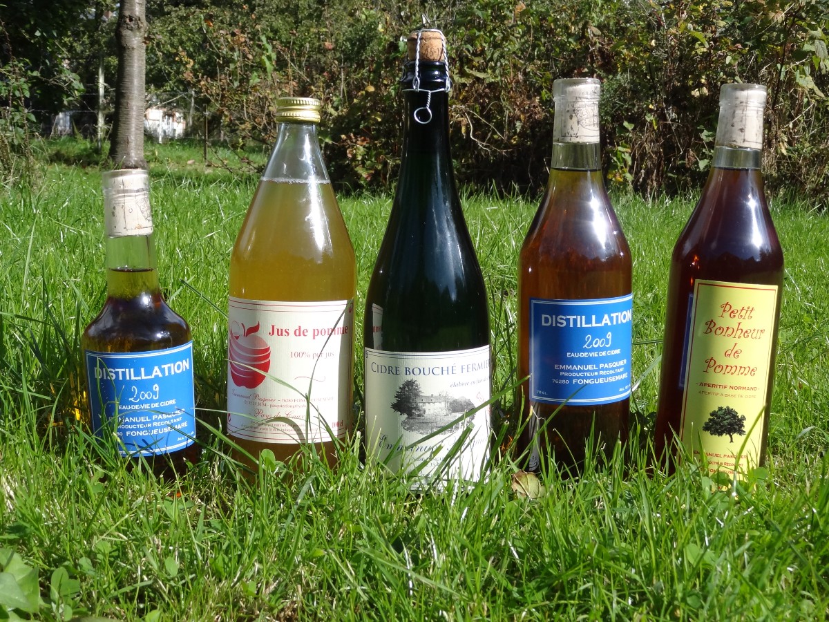 bouteilles cidre
