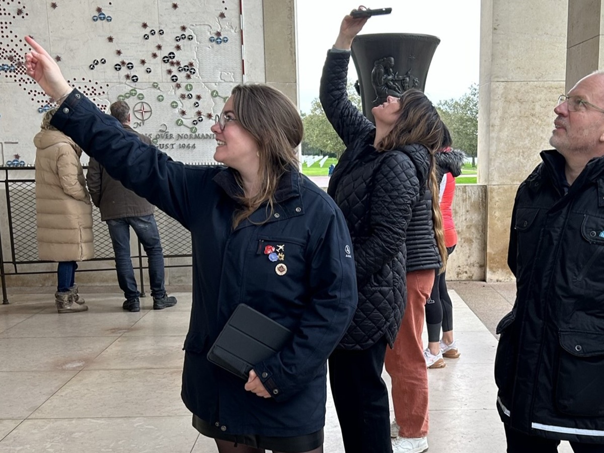 Cécile Normandy Visits