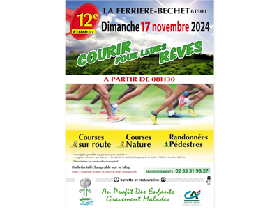 Courir pour leurs rêves Le 17 nov 2024