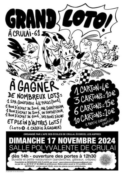 Grand Loto Le 17 nov 2024